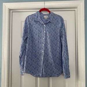 Women J Crew button up top